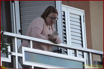 La Gavia ofrenda a María Auxiliadora (Foto TF)